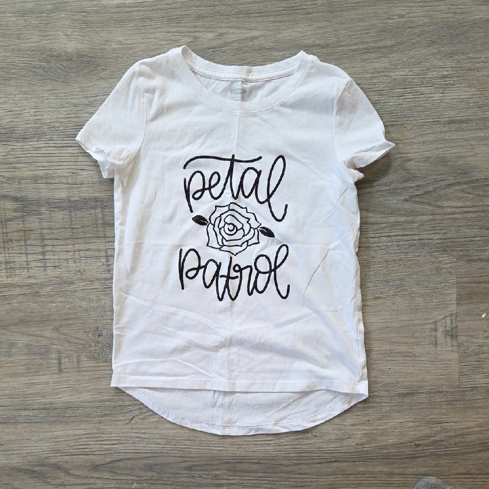 Old Navy White and Black Short Sleeve Tees